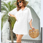 Womens Swimsuit Coverups White Chiffon Bikini Swimwear Beach Cover up Dress Shirt