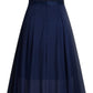 Women'S Formal Retro Lace Style Bridesmaid Maxi Dress (Medium, A-Navy Blue)