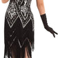 Women'S 1920S Flapper Dress Vintage Swing Fringed Gatsby Roaring 20S Dress