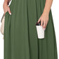 Women’S plus Size Maxi Dresses for Curvy Women Summer Casual Short Sleeve 2025 Long Dress 14W-26W