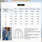 Denim Jacket for Women Long Sleeve Boyfriend Jean Jacket Loose Coat White XL Female