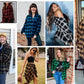 Plaid Flannel Shirts for Women Oversized Long Sleeve Button down Shirts Blouses Tops
